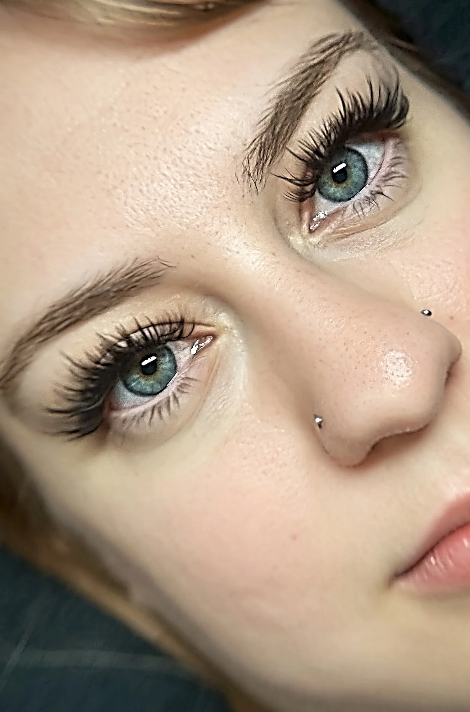 Lashes work by Andrea Betancourt